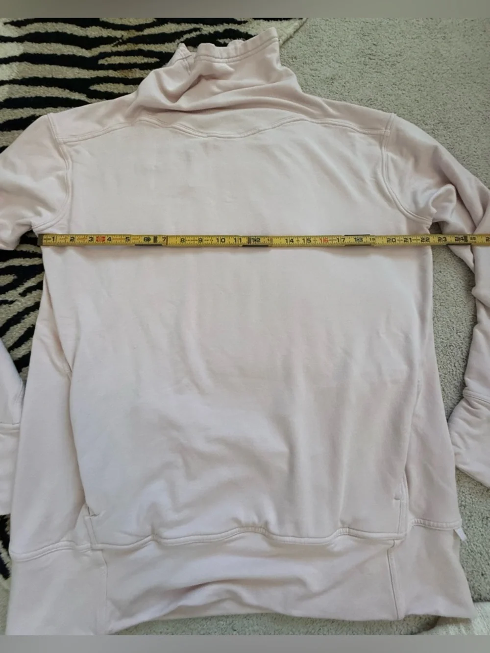 Lululemon Warm Down Funnel Neck Light Pink Size 12 Style Number: W3DSJS